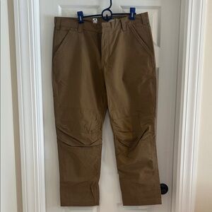 NWOT Carhartt Men's Brown Relaxed Fit Pants 38x30